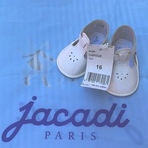 Jacadi baby shoes size 19 white